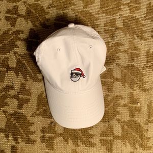 White “Cool Santa” Cap
